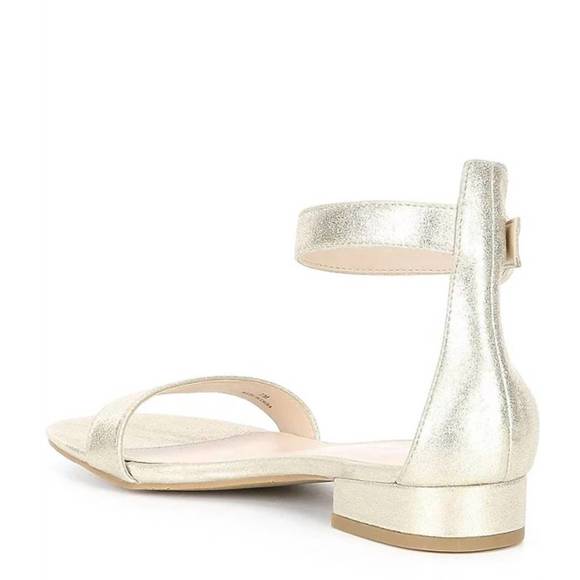 NEW PELLE MODA newport sandal in platinum gold - Picture 3 of 4